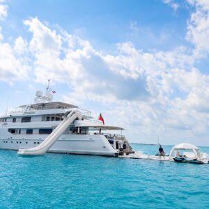 Profile of JUBILEE, a 151 foot Pendennis yacht for charter in the Mediterranean.