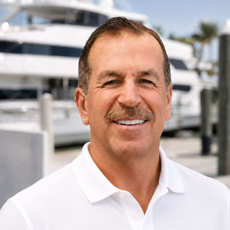 Headshot of luxury yacht broker John Varga.
