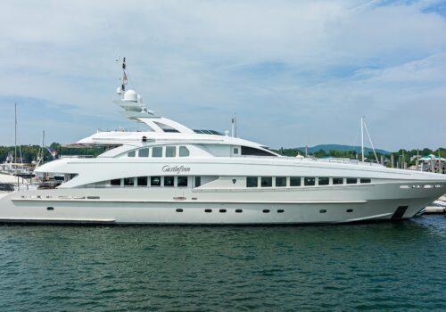 CASTLEFINN is a 146′ 7″ (44.68m) Heesen for sale