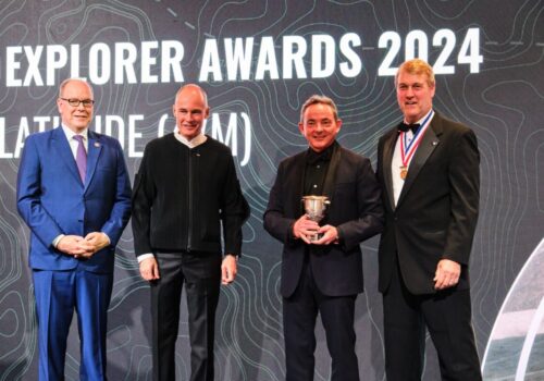 Sean Meagher and colleagues at the 2024 YCM Explorer Awards.