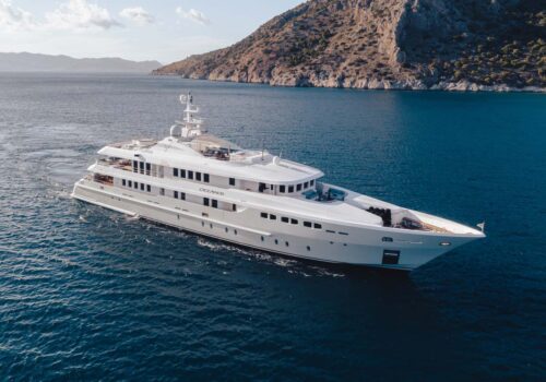 161 foot Mondomarine yacht for charter OCEANOS 1