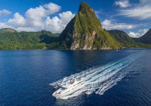 Mondomarine Luxury Yacht OCEANOS in Saint Lucia