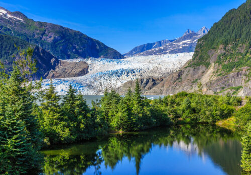 Alaska Yacht Charter Mendenhall Glacier