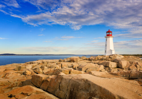 Yachting in Nova Scotia Picturesque Lighthouse