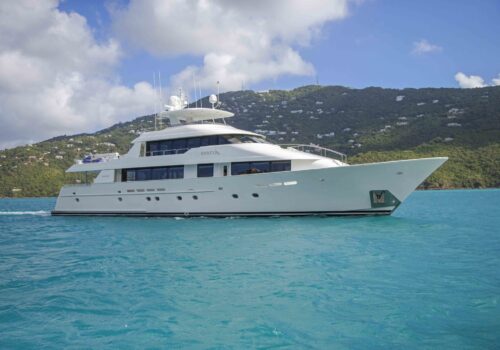 Arioso a 130-ft Westport in St Thomas.