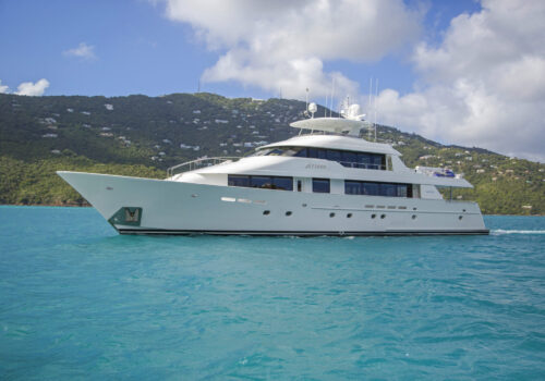 Arioso a 130-ft Westport in St Thomas.