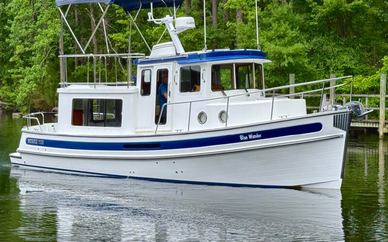 BLUE WANDER 34. (10.36m) Nordic Tug 2023 Profile