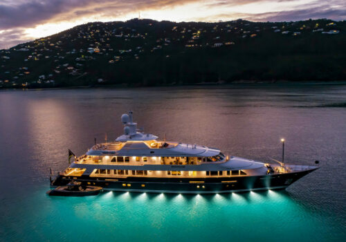 Profile of BROADWATER 182 foot Feadship Yachts yacht for sale