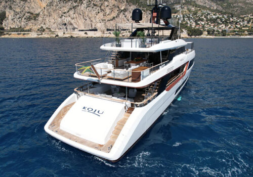 Profile of Benetti Yachts' 37m Motopanfilo
