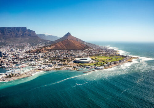 South Africa location, Capetown, South Africa Charter.