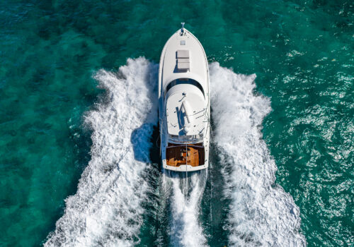 EL PATO 48 Viking Convertible Sport Fisher Aerial Running