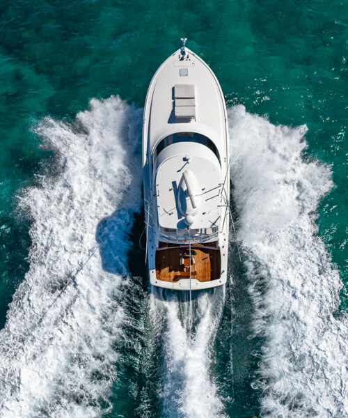 EL PATO 48 Viking Convertible Sport Fisher Aerial Running