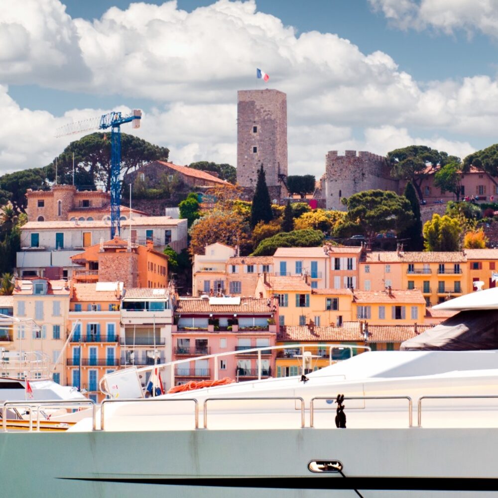 Le Suquet- the old town and Port Le Vieux of Cannes, France-1200x800