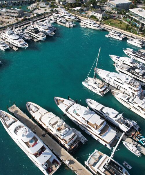Hurricane Hole Marina at Bahamas Charter Show