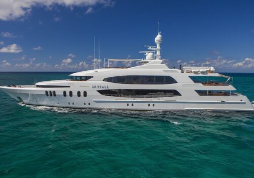 Skyfall yacht built by Trinity in 2010