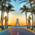 Sunrise on Worth Avenue, Palm Beach, Florida