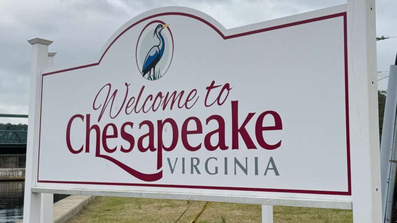Welcome-to-Chesapeake-Sign