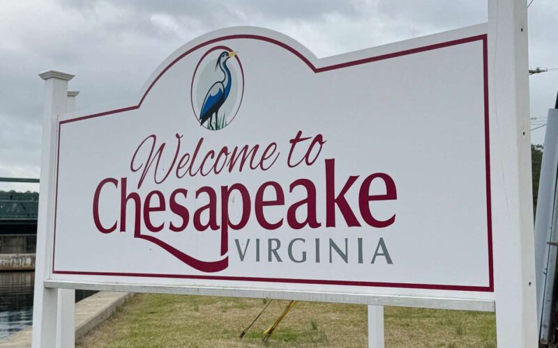 Welcome-to-Chesapeake-Sign