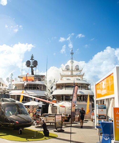 Fort Lauderdale Boat Show Helicopter